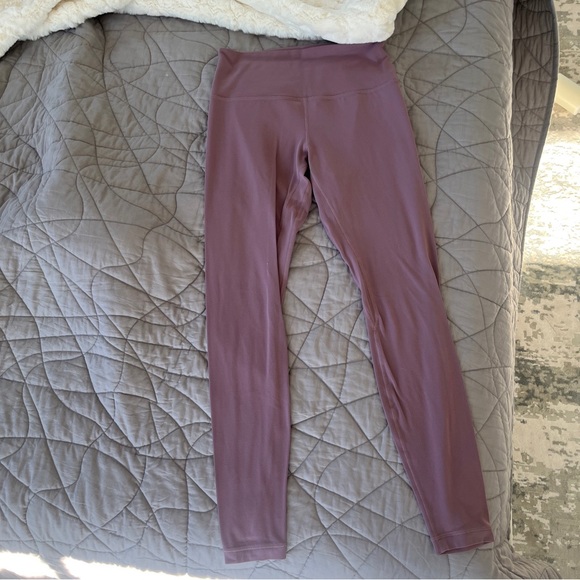 SOLD!! 💔 LULULEMON Align 28" Pant 8 Dusty Mauve RARE Purple High Rise Leggings - Picture 7 of 10